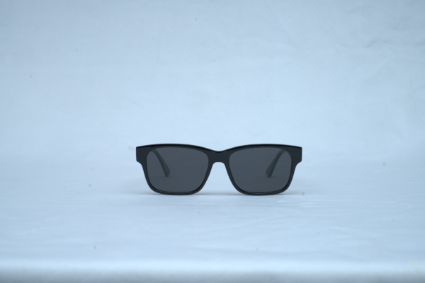 Gucci GG0340S Men's Square Sunglasses - Black Frame with Grey Lenses