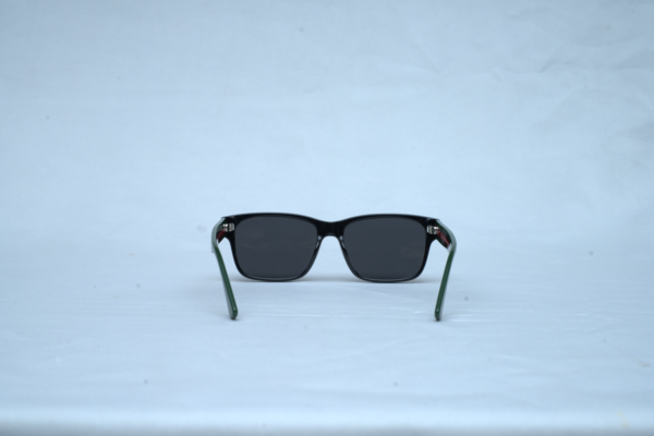 Gucci GG0340S Men's Square Sunglasses - Black Frame with Grey Lenses