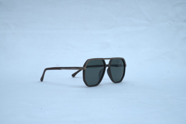 Gucci GG0200S Men's Flat-Top Caravan Aviator Sunglasses - Havana Frame
