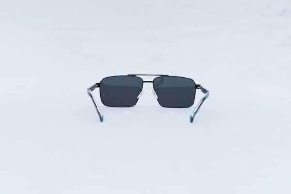 Gucci GG0529S Men's Double-Bridge Square Sunglasses - Black Metal