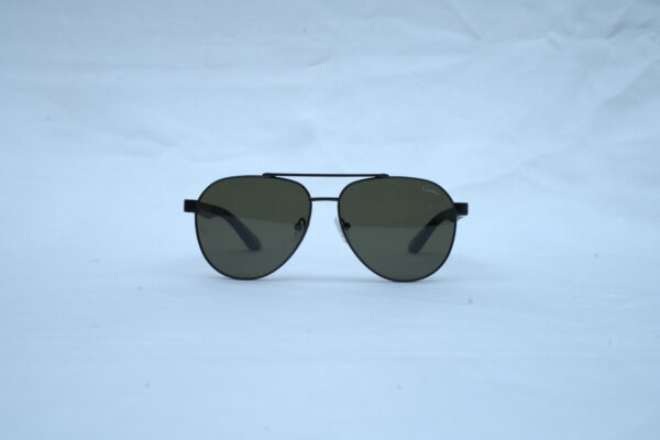 Cartier Santos de Cartier Black Metal Aviator Sunglasses - CT0476S
