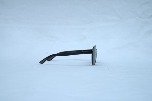 Cartier Santos de Cartier Black Metal Aviator Sunglasses - CT0476S