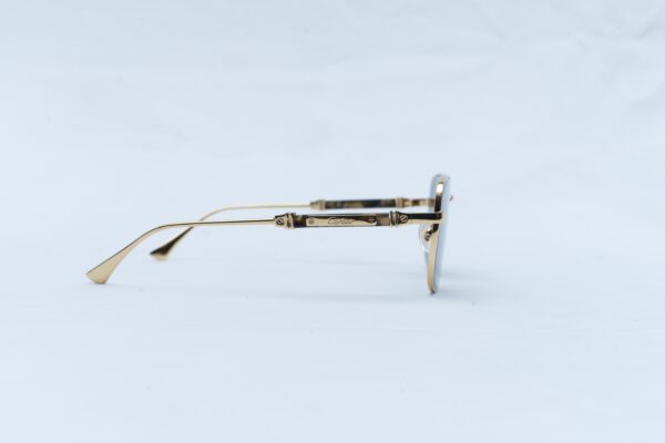 Cartier Luxury Men's Gold Frame Sunglasses - Geometric Square Shades