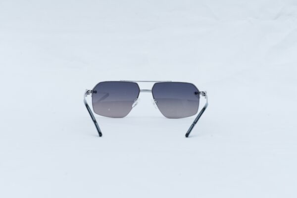 Cartier Luxury Men's Rimless Sunglasses - Silver Double Bridge Shades