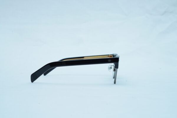 Loro Piana Luxury Men's Combination Sunglasses - Half-Rim Light Blue Shades