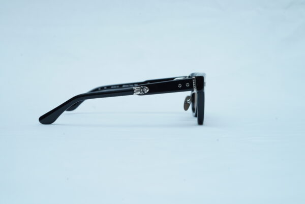 Chrome Hearts Luxury Men's Thick Square Sunglasses - Black Designer Shades